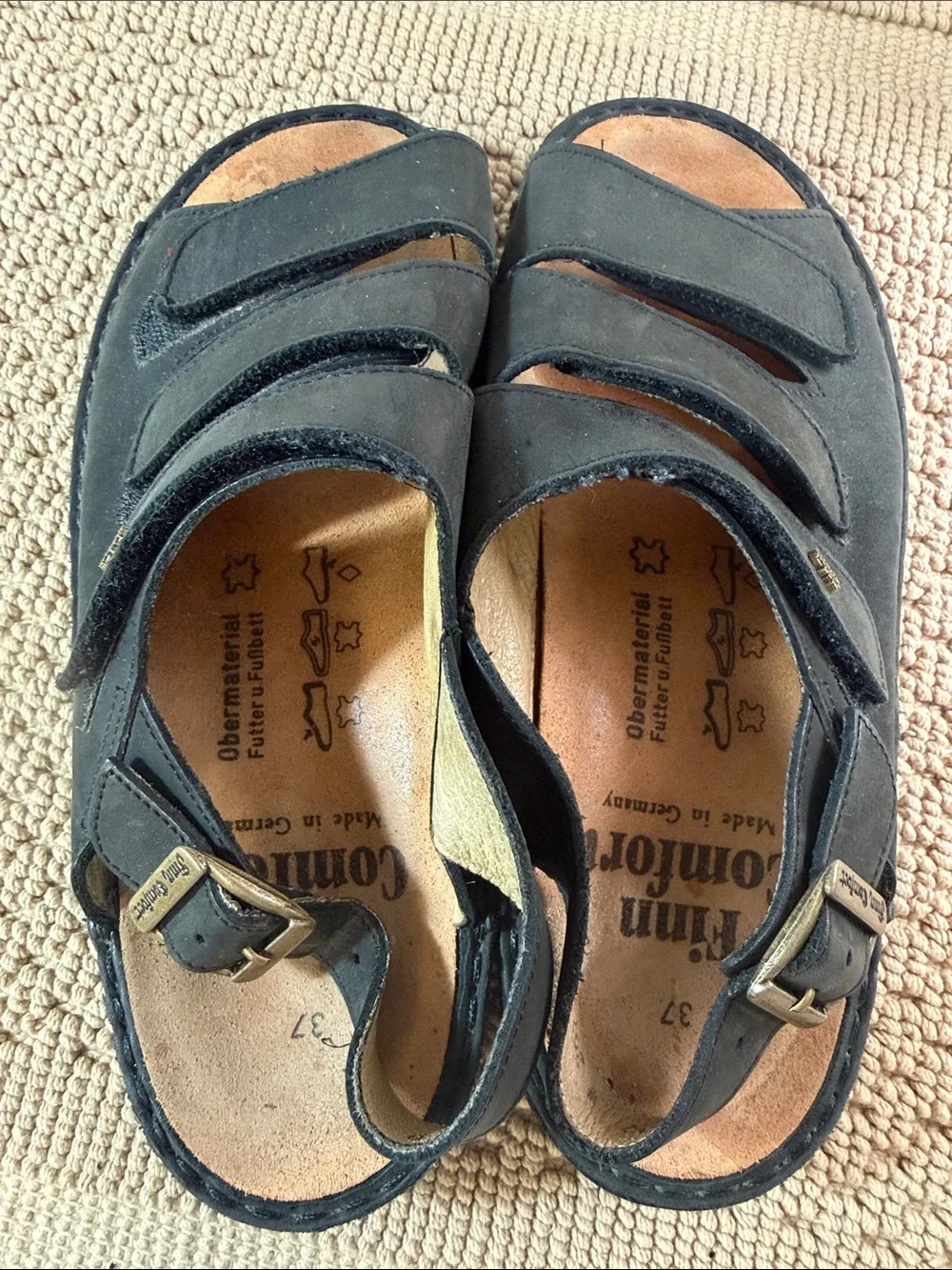 Finn Comfort Triple Adjustable Straps | Made in Germany EU 37